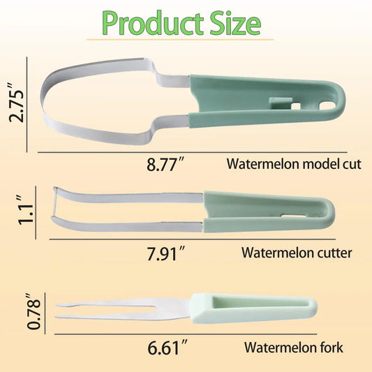3-in-1 Watermelon Cutter Slicer Tool 2