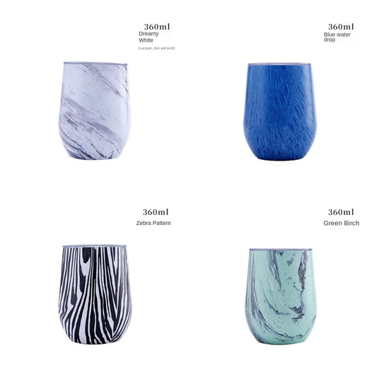 360ml Eggshell Cup – Insulated Stainless Steel Mug