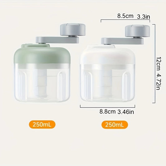 2pcs Manual Garlic Presses & Vegetable Chopper 2