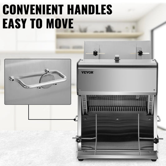 SucceBuy Commercial Bread Slicer 370W
