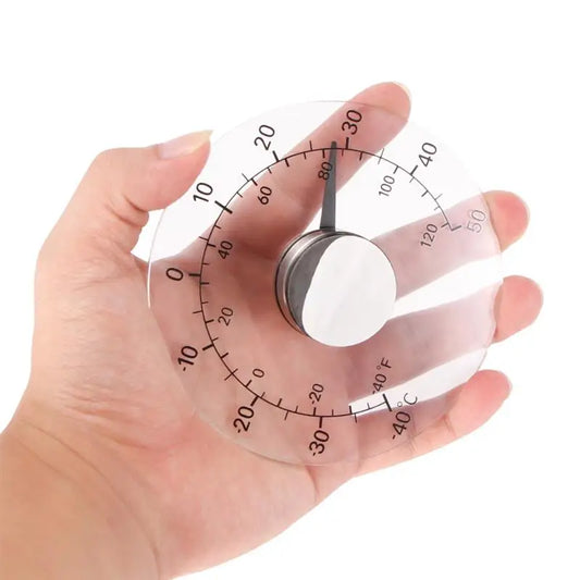 Outdoor Window Thermometer Clock