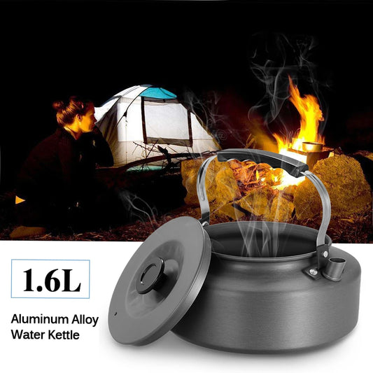Portable Outdoor Water Kettle – Aluminum Alloy Tea Pot