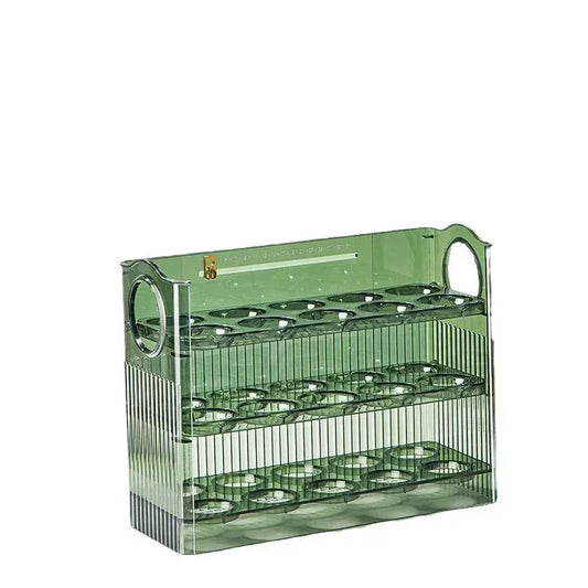 Portable Multi-Layer Egg Tray Organizer