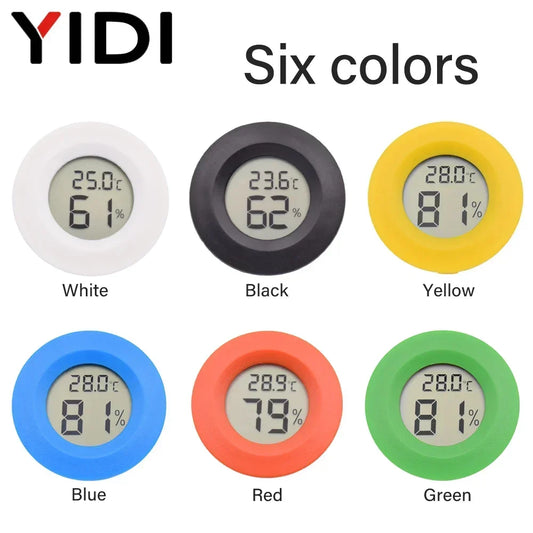 Mini Digital Round Hygrometer Thermometer
