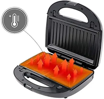 850W Non-Stick Waffle Maker 2