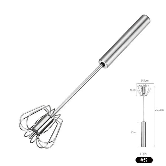 Stainless Steel Semi-Automatic Whisk Blender