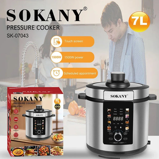Stainless Steel Digital Pot
