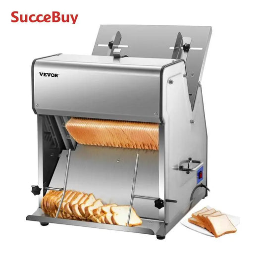 SucceBuy Commercial Bread Slicer 370W