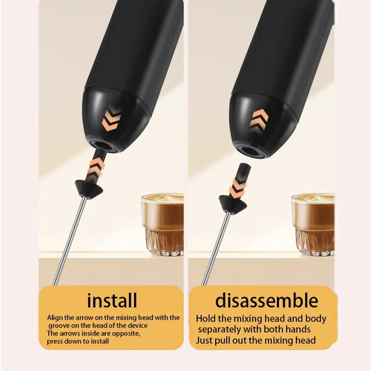 Wireless Electric Milk Frother & Egg Beater