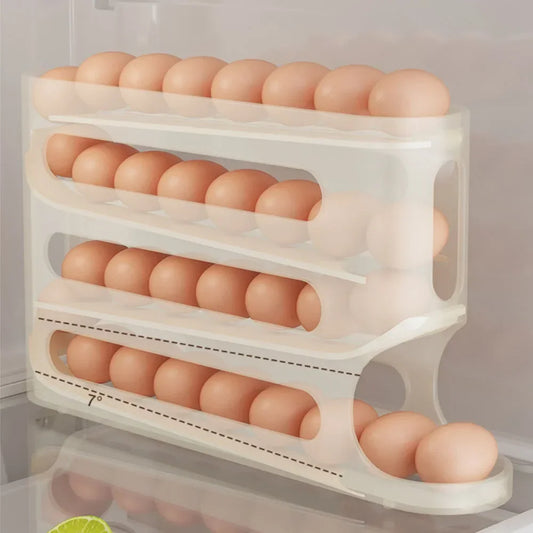 4 Layers Automatic Egg Holder Rack