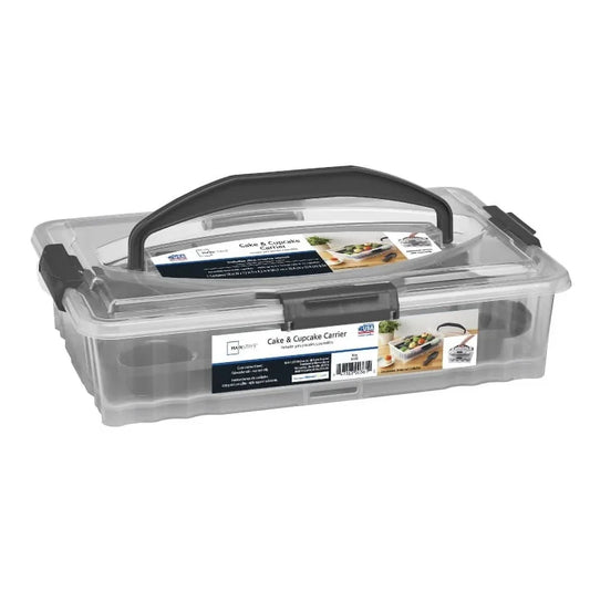 Rectangular Dessert Carrier with Handle