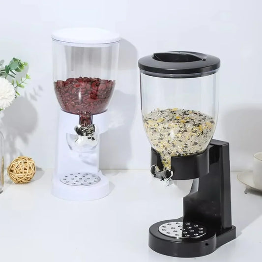 Rotating Button Cereal Dispenser