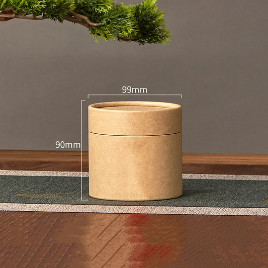 1PCS Round Kraft Paperboard Tube – Essential Oil Packaging
