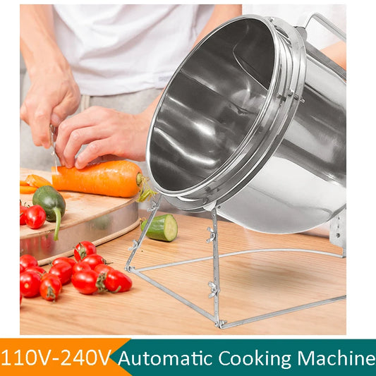 Smart Turnover Cooking Machine – Automatic Stir Fryer & Grill
