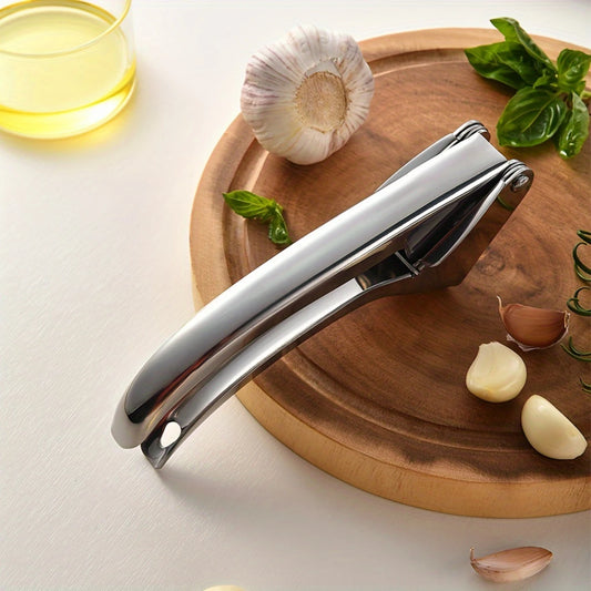 Stainless Steel Garlic Press