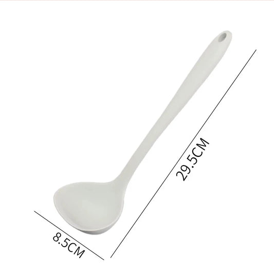 Heat-Resistant Silicone Stir Fry Spatula Set