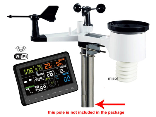 Wireless Weather Station with WiFi