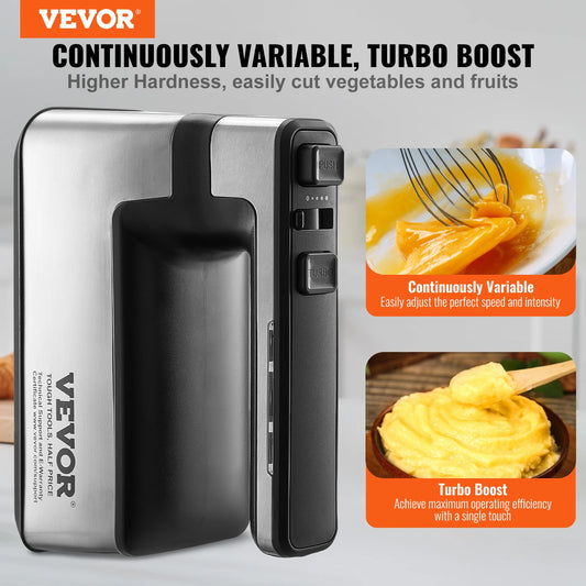 VEVOR Cordless Electric Hand Mixer