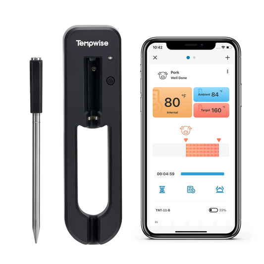 Tempwise Upgraded Bluetooth 5.4 Meat Thermometer
