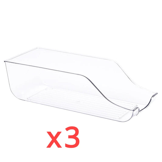 Home Refrigerator Storage Box – Large Capacity PET Basket