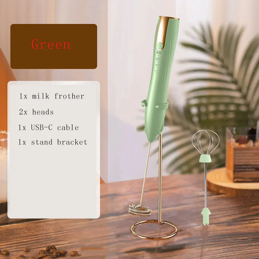 Handheld Milk Frother & Electric Whisk
