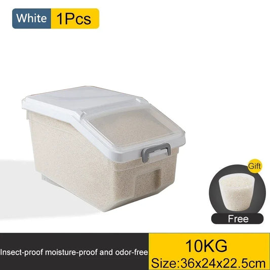 Rice Storage Container with Lid
