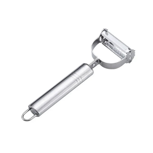Stainless Steel Peeler & Grater – Multifunctional Kitchen Tool