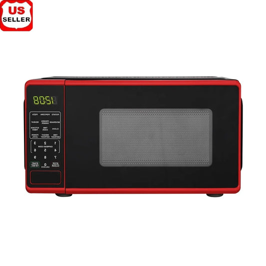 Compact 0.7 Cu ft Countertop Microwave Oven