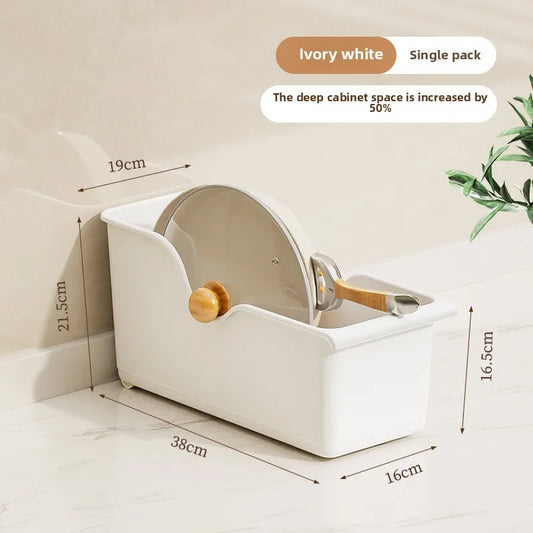 Under Sink Cabinet Organizer with Wheels