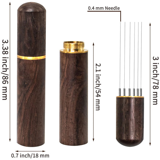 Espresso Coffee Stirrer – 6 Needles Distribution Tool