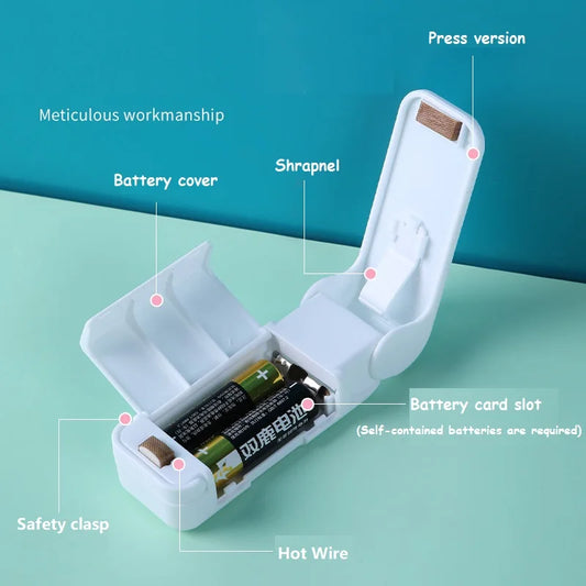 Mini Sealing Machine for Snacks & Food Packaging