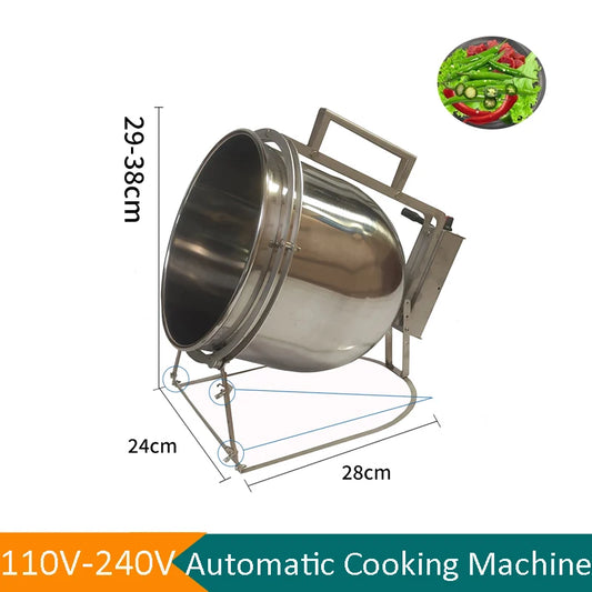 Smart Turnover Cooking Machine – Automatic Stir Fryer & Grill