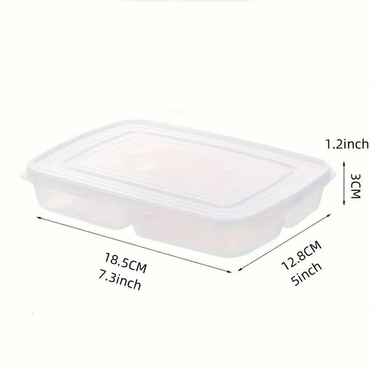 4-Compartment Reusable Food Storage Box