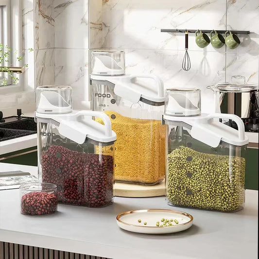 Airtight Cereal Dispenser Storage Container