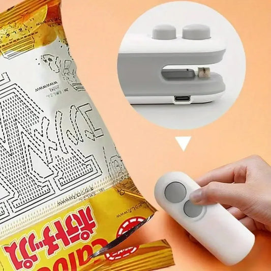 Mini Plastic Bag Sealer 2in1